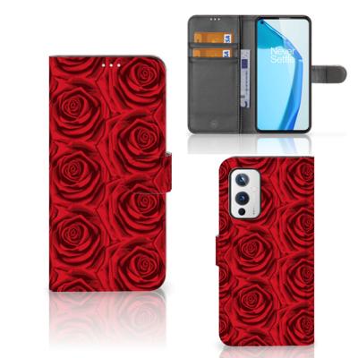 OnePlus 9 Hoesje Red Roses OnePlus 9 Hoesje Red Roses