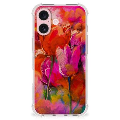 Back Cover iPhone 16 Tulips