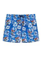 HOM - Beach Boxer - Colibris - blauw, Maat:2XL