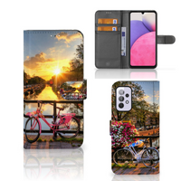 Samsung Galaxy A33 5G Flip Cover Amsterdamse Grachten