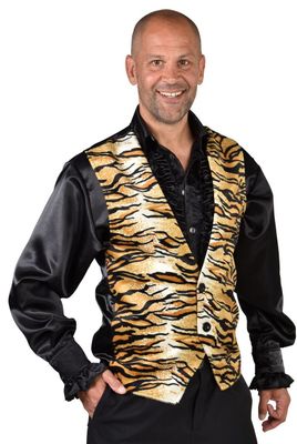 Tijgerprint Gilet Wessel