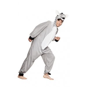 Ezel onesie dierenpak kind 164  -