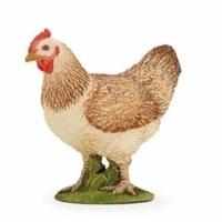 Papo boerderijdier kip - plastic - 14.5 cm - speelgoed figuur