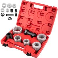 VEVOR Auto Uitlaatpijp Expander, 1-5/8" tot 4-1/4" Uitlaatpijp Expander, 7-delige Uitlaatpijpen Expanders, Uitlaatpijp Expander Kit met Opbergkoffer, voor Uitbreiden Lengte van Pijp Verwijderen Deuken