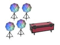 EUROLITE Set 4x LED Umbrella 95 + Case - thumbnail