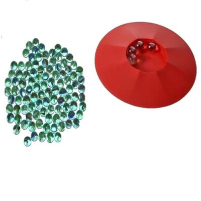 Knikkerpot met 190 knikkers - speelgoed set - kunststof ern glas - knikkeren