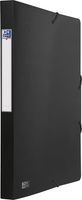 Oxford Urban elastobox uit PP, formaat 24 x 32 cm, rug van 2,5 cm, zwart - thumbnail