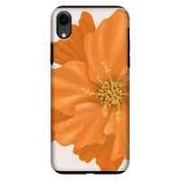Orange Ellila flower: iPhone XR Tough Case