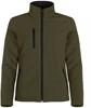 Clique 0200957 Padded Softshell Ladies - Mistgroen - XS