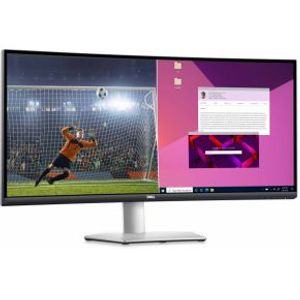 Dell S Series S3423DWC 34 Wide Quad HD 100Hz USB-C Curved VA Monitor - Zwart