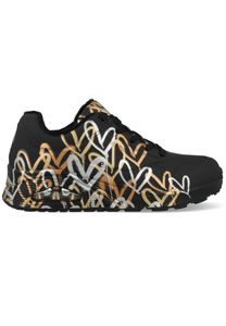 Skechers Uno 155523/BKGD Zwart maat