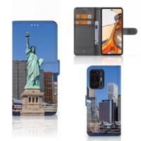 Xiaomi 11T | 11T Pro | Flip Cover | Vrijheidsbeeld Xiaomi 11T | 11T Pro | Flip Cover | Vrijheidsbeeld