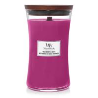 WoodWick Wild Berry & Beets Large Jar kaars Rond Roze 1 stuk(s)