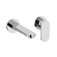 Crosswater Drift Wastafelkraan inbouw - wand gemonteerd - chroom DR120WNC Crosswater Drift Wastafelkraan inbouw - wand gemonteerd - chroom DR120WNC
