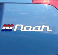 Sticker voor auto Nederlandse vlag met aangepaste naam - thumbnail
