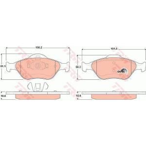 Trw Remblokset GDB1419