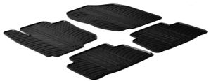 Rubbermatten passend voor Toyota Rav4 (T-Design 4-delig+montageclips) GL0263