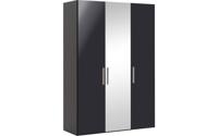 Goossens Kledingkast Easy Storage Ddk, Kledingkast 153 cm breed, 220 cm hoog, 2x draaideur en 1x spiegel draaideur midden Goossens Kledingkast Easy Storage Ddk, Kledingkast 153 cm breed, 220 cm hoog, 2x draaideur en 1x spiegel draaideur midden
