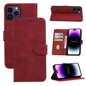 Samsung Galaxy S24 Plus hoesje - Bookcase - Pasjeshouder - Portemonnee - Kunstleer - Rood