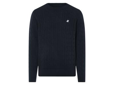 LIVERGY Heren trui (Marineblauw, M)