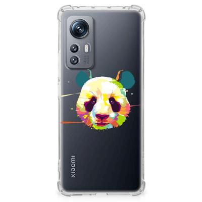 Xiaomi 12 | 12x Stevig | Bumper Hoesje | Panda Color