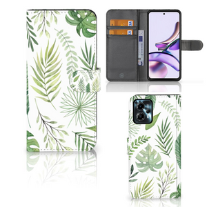 Motorola Moto G13 | G23 Hoesje Leaves