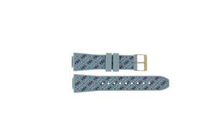 Horlogeband Guess GW0699L1 / W0699L1 / Charisma Rubber Lichtblauw 14mm