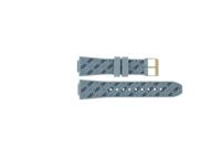 Horlogeband Guess GW0699L1 / W0699L1 / Charisma Rubber Lichtblauw 14mm