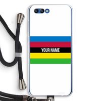 WK Wielrennen: Honor 10 Transparant Hoesje met koord