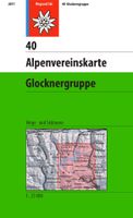 Wandelkaart 40 Alpenvereinskarte Glocknergruppe | Alpenverein