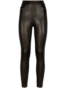 SPANX pantalon skinny en cuir artificiel - Noir