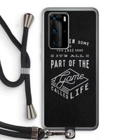 Life: Huawei P40 Pro Transparant Hoesje met koord