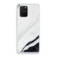 Elegante marmer: Samsung Galaxy S10 Lite Transparant Hoesje
