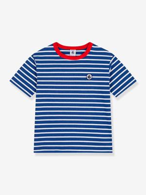T-shirt kind PETIT BATEAU marineblauw