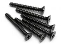 Tp flat head screw m4x30mm (6pcs) - thumbnail