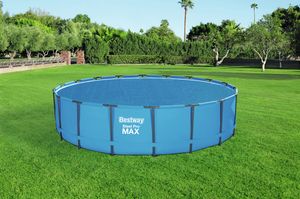 Bestway solar cover rond - 549 cm (zeilmaat 527) - Blauw