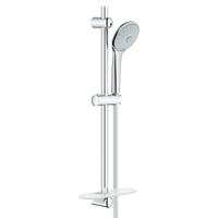 GROHE Euphoria 110 Massage Glijstangset - 60cm - ronde handdouche - 3 straalsoorten - gladde doucheslang - met zeepschaal - chroom 27231001