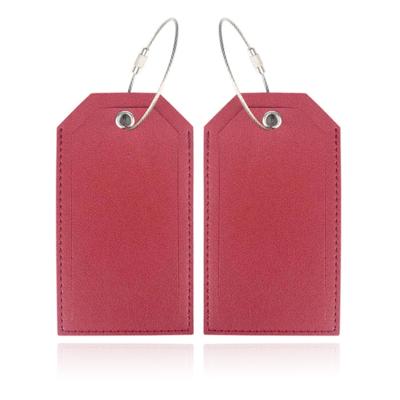 Bagagelabel Roze - Set van 2 stuks