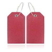 Bagagelabel Roze - Set van 2 stuks