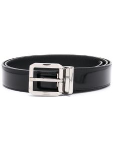 Dolce & Gabbana ceinture à boucle carrée - Noir