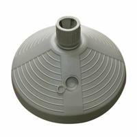 Marbueno Parasol Rond 38x38x14 cm 10L Wit Tuin, Zwembad en Terras 10502