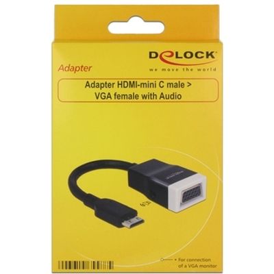 DeLOCK HDMI-mini C > VGA adapter