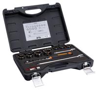 Bahco Doppenset 1/2" | slanke ratel | twaalfkant | inch-maten - 14-delig - koffer - 7817DZS1