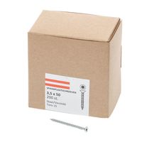 Spaanplaatschroef verzinkt platkop torx-15 3.5X50 voldraad (200) - thumbnail