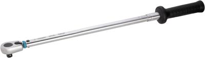 HAZET Momentsleutel 6123-1CT - Draaimomentbereik min-max: 60 - 320 Nm - Nauwkeurigheid: 2% - 1/2 inch (12,5 mm) vierkant massief - Lengte: 661 mm