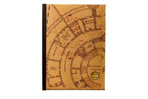 Harry Potter Notebook with Light Marauder's Map