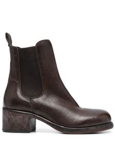 Moma bottines chelsea 50mm en cuir - Marron