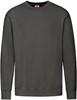 Fruit Of The Loom F330 Lightweight Set-In Sweat - Light Graphite (Solid) - XL