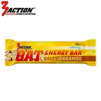 3ACTION Oat energy bar salty caramel 45 gram - displaydoos 20 stuks - 1202030017