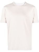 Eleventy crew-neck cotton T-shirt - Tons neutres - thumbnail